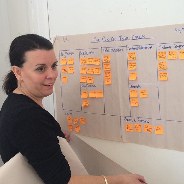 Post it notes: My favourite business tool. 
Use them to fill in a business model canvas, then move them around to draw out a focussed niche of your customer base. 
We leaned this & more at yesterday's workshop with Natasha & Jayne from Wildly Successful Biz 
#boss #womeninbiz #workingwomen #girlboss #entrepreneur #worklife #businessmodel #goalsetting #work #success #postitnotes