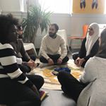 This morning I came to work as a whole human. This morning I felt inter-independent in my relationships with the other beings around me, witnessing, supporting, collaborating, accepting. This morning I took time to breathe before plugging in.  This morning I paused to receive before responding. This morning I felt the value of a daily ritual to connect with myself, others, and the world-soul. 
My card today was 